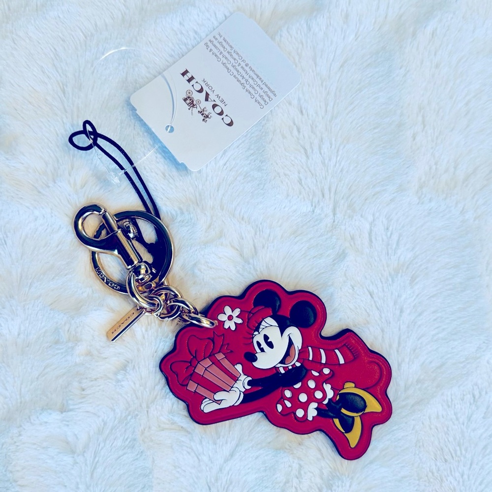 Coach Minnie Mouse Bag Charm